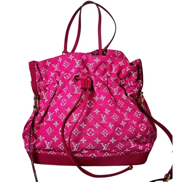 PRICE DROP 🩷AUTHENTIC LV Monogram Noéfull MM - has marks - Picture 2 of 16